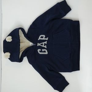 Baby GAP Boys Navy Blue Hoodie Size: 6-12 Months